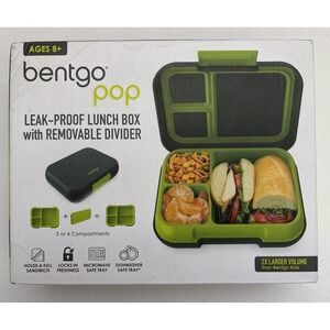 Bentgo Pop - Leak-Proof Lunch Box & Removable Divider Ages 8+ & Teens